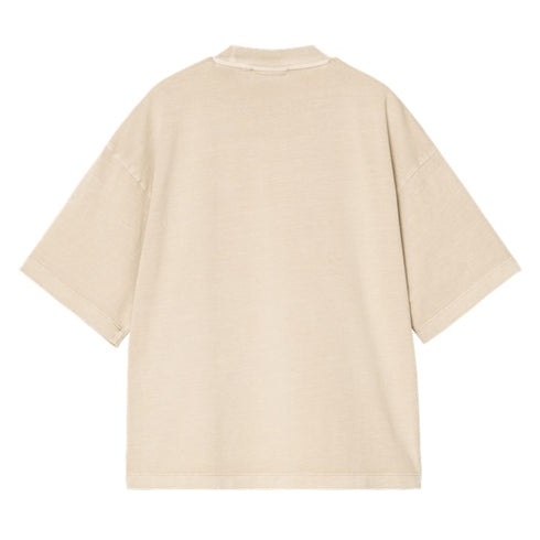 Carhartt Wip W' S/S Nelson T-Shirt - Fleur De Sel Garment Dyed - Streetart.fr